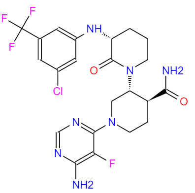 CAS： 1510829-06-7，英文名称：Vecabrutinib 