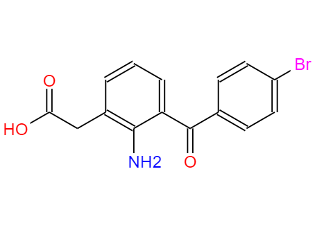  CAS： 120638-55-3，中文名称： 溴芬酸钠水合物 英文名称：Bromfenacsodiumhydrate