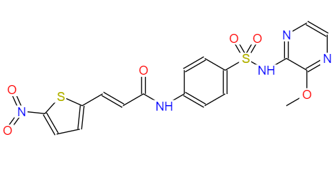 CAS： 1360614-48-7，英文名称：Necrosulfonamide 