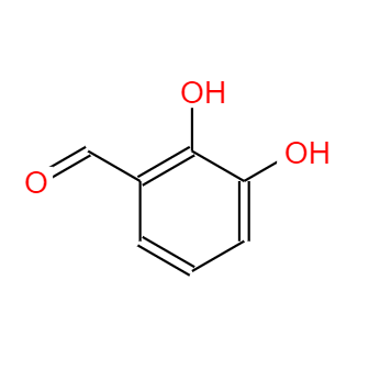 CAS： 24677-78-9，中文名称： 2,3-二羟基苯甲醛 英文名称：2,3-Dihydroxybenzaldehyde 
