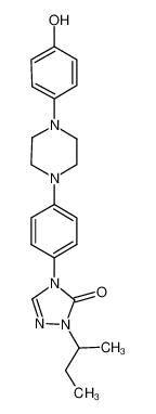 CAS： 106461-41-0，中文名称： 2,4-二氢-4-[[4-(4-羟基苯基)-1-哌嗪基]苯基]-2-(1-甲基丙基)-3H-1,2,4-三氮唑-3-酮