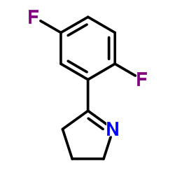 CAS：1443623-92-4，中文名称： LOXO101的中间体 英文名称：5-(2,5-difluorophenyl)-3,4-dihydro-2H-pyrrole 