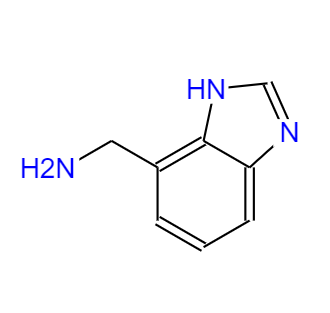  CAS： 64574-24-9，中文名称： 1H-苯并咪唑-4-甲胺 英文名称：(3H-benzo[d]imidazol-4-yl)methanamine
