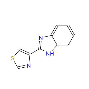 CAS： 148-79-8，中文名称： 噻菌灵 英文名称：Thiabendazole 