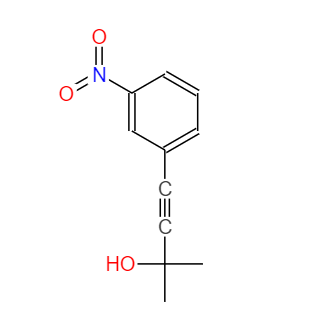 CAS： 33432-52-9，英文名称：2-methyl-4-(3-nitrophenyl)but-3-yn-2-ol 