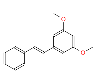 CAS： 21956-56-9，中文名称： 3,5-二甲氧基二苯乙烯 英文名称：3,5-DIMETHOXYSTILBENE 
