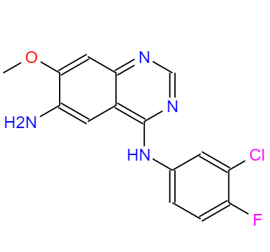 CAS： 179552-75-1，英文名称：N-(3-chloro-4-fluorophenyl)-7-Methoxy-6-aminoquinazolin-4-aMine