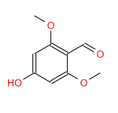 CAS：22080-96-2，中文名称： 4-羟基-2,6-二甲氧基苯甲醛 英文名称：4-Hydroxy-2,6-dimethoxybenzaldehyde 