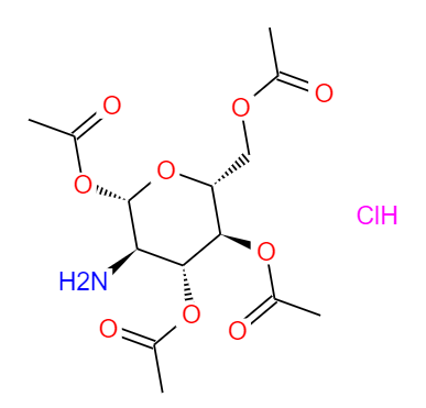 CAS： 10034-20-5，中文名称： 1,3,4,6-四-O-乙酰基-2-氨基-2-脱氧-Β-D-葡萄糖盐酸盐