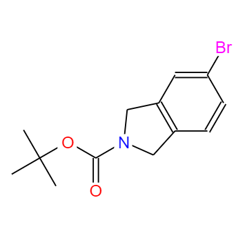 CAS: 201940-08-1,中文名称: 5-溴异吲哚啉-2-碳酸叔丁酯 英文名称:tert-Butyl 5-bromoisoindoline-2-carboxylate
