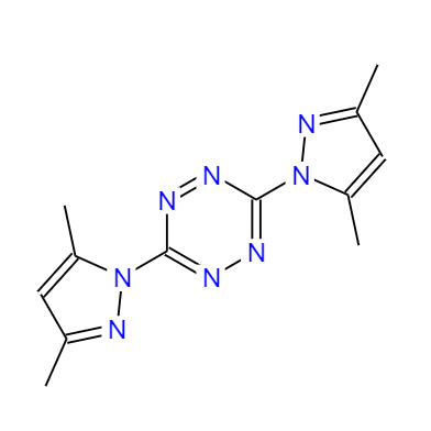 CAS： 30169-25-6，英文名称：3,6-Bis(3,5-dimethyl-1H-pyrazol-1-yl)-1,2,4,5-tetrazine 