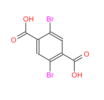 CAS： 13731-82-3，中文名称： 2,5-二溴对苯二甲酸 英文名称：2,5-Dibromoterephthalic acid 
