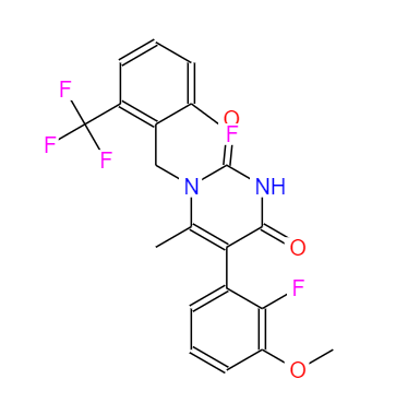 CAS： 1150560-59-0，中文名称： 噁拉戈利中间体1 英文名称：Eelagolix-1 