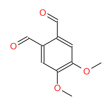 CAS： 43073-12-7,英文名称：4,5-dimethoxybenzene-1,2-dicarbaldehyde 