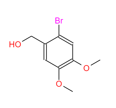  CAS： 54370-00-2，中文名称： 2-溴-4,5-二甲氧基苄醇 英文名称：2-Bromo-4,5-Dimethoxybenzyl Alcohol