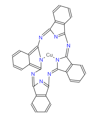 CAS： 147-14-8，中文名称： 酞菁铜(II) 英文名称：Phthalocyaninecopper(II) 