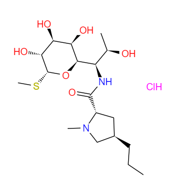 CAS： 859-18-7，中文名称： 盐酸林可霉素 英文名称：Lincomycin Hydrochloride 