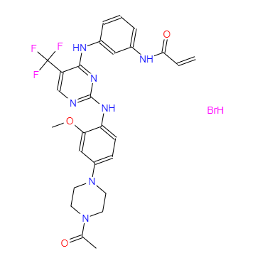 CAS： 1446700-26-0，中文名称： CO-1686 氢溴酸盐 英文名称：CO-1686 hydrobromide 