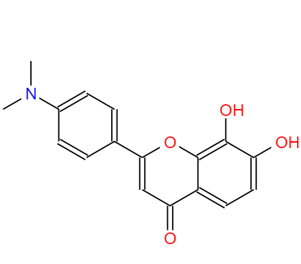 CAS： 1205548-00-0，英文名称：4'-DiMethylaMino 7,8-Dihydroxyflavone HydrobroMide 