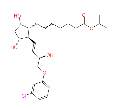 CAS： 157283-66-4，中文名称： 氯前列醇异丙基酯 英文名称：Cloprostenol isopropyl ester 