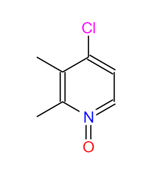  CAS： 59886-90-7，中文名称： 2,3-二甲基-4-氯吡啶-N-氧化物 英文名称：4-Chloro-2,3-dimethylpyridine 1-oxide