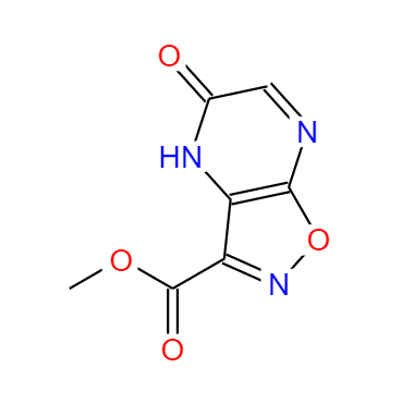 CAS： 1374986-04-5，中文名称： 5-羟基-异恶唑[4,5-B]吡嗪-3-甲酸甲酯