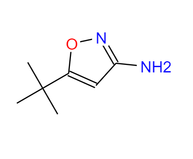 CAS： 55809-36-4，中文名称： 3-氨基-5-叔丁基异唑 英文名称：3-AMino-5-tert-butylisoxazole 