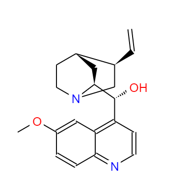 CAS： 130-95-0，中文名称： 奎宁 英文名称：Quinine 