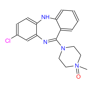 CAS： 34233-69-7，英文名称：Clozapine N-oxide 