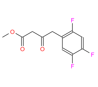 CAS： 769195-26-8，中文名称： 3-氧代-4-(2,4,5-三氟苯基)丁酸甲酯 英文名称：Methyl3-oxo-4-(2,4,5-trifluorophenyl)butanoate 