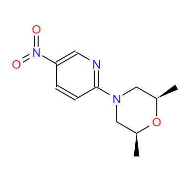  CAS： 956699-05-1，英文名称：(2R,6S)-2,6-dimethyl-4-(5-nitropyridin-2-yl)morpholine