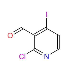 CAS： 153034-90-3，中文名称： 2-氯-4-碘-3-吡啶甲醛 英文名称：2-Chloro-4-iodo-3-pyridinecarboxaldehyde 