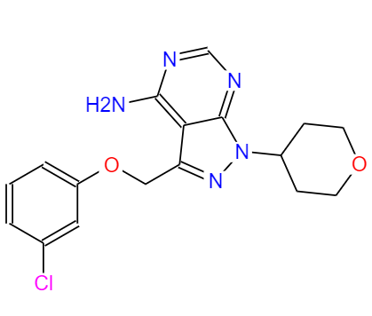  CAS： 1188296-52-7，英文名称：PF-4800567 
