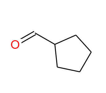  CAS： 872-53-7，中文名称： 环戊基甲醛 英文名称：Cyclopentanecarbaldehyde