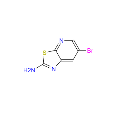  CAS： 1160791-13-8,中文名称： 2-氨基-6-溴噻唑并[5,4-b]吡啶 英文名称：2-Amino-6-bromothiazolo[5,4-b]pyridine
