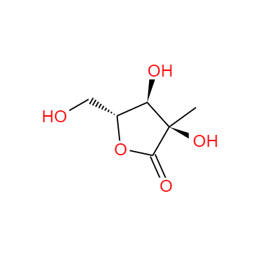 CAS： 492-30-8，中文名称： 2-C-甲基-D-核糖酸-1,4-内酯 英文名称：2-C-Methyl-D-ribono-1,4-lactone 