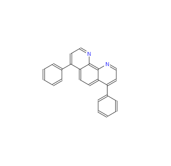 CAS： 1662-01-7，中文名称： 4,7-二苯基-1,10-菲罗啉 英文名称：Bathophenanthroline 