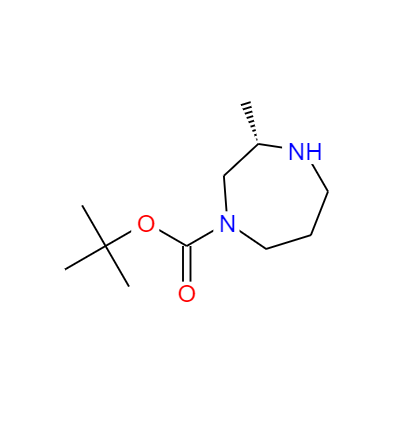 CAS： 194032-32-1，中文名称： (S)-1-BOC-2-甲基-[1,4]二氮杂环庚烷 英文名称：(S)-1-Boc-2-Methyl-[1,4]Diazepane 
