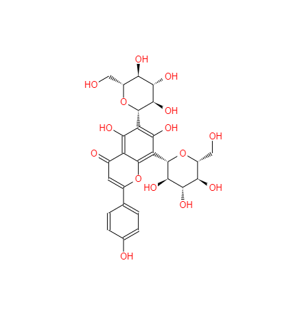 CAS： 23666-13-9，中文名称： 新西兰牡荆苷 英文名称：Vicenin-2 