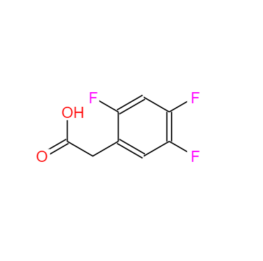 CAS： 209995-38-0，中文名称： 2，4，5-三氟苯乙酸 英文名称：2,4,5-Trifluorophenylacetic acid 