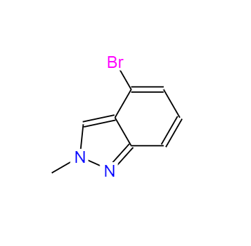CAS： 590417-93-9，中文名称： 4-溴-2-甲基-2H-吲唑 英文名称：4-BROMO-2-METHYL-2H-INDAZOLE 