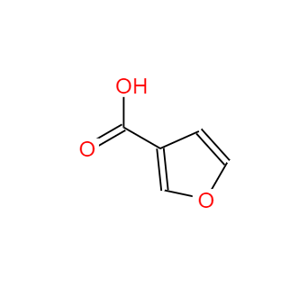 CAS： 488-93-7，中文名称： 3-呋喃甲酸 英文名称：3-furoic acid 