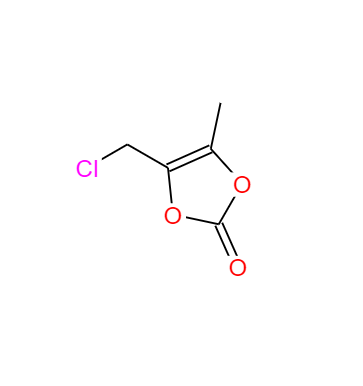  CAS： 80841-78-7，中文名称： 4-氯甲基-5-甲基-1，3-二氧杂环戊烯-2-酮 英文名称： 4-Chloromethyl-5-methyl-1,3-dioxol-2-one