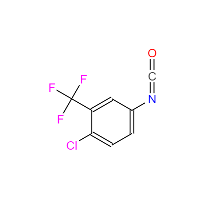 CAS：327-78-6，中文名称： 4-氯-3-三氟甲基异氰酸苯酯 英文名称：4-Chloro-3-(trifluoromethyl)phenyl isocyanate