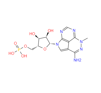 CAS： 61966-08-3，中文名称： 曲西立滨磷酸酯 英文名称：Triciribine phosphate 