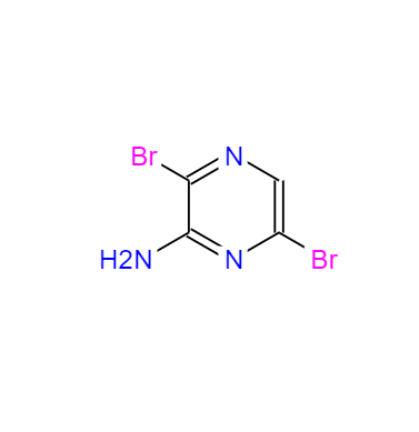 CAS： 957230-70-5，中文名称： 2,5-二溴-3-氨基吡嗪 英文名称：3,6-Dibromopyrazin-2-amine 