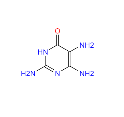 CAS： 1004-75-7，中文名称： 2,5,6-三氨基嘧啶-4(3H)-酮 英文名称：2,5,6-Triaminopyrimidin-4(3H)-one 