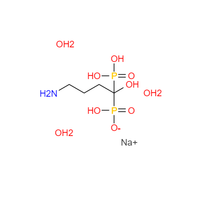 CAS： 121268-17-5，中文名称： 阿仑膦酸钠 英文名称：Alendronate sodium 