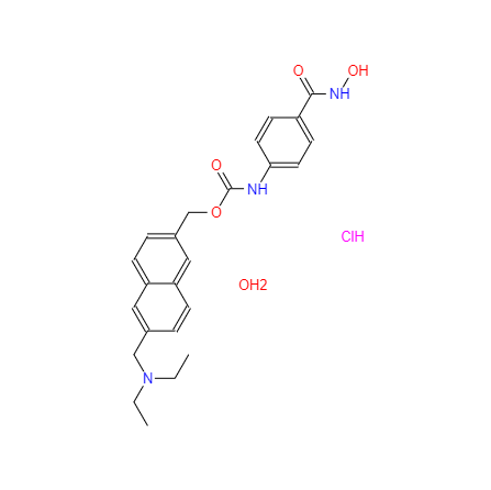 CAS： 732302-99-7,英文名称：Givinostat hydrochloride monohydrate 