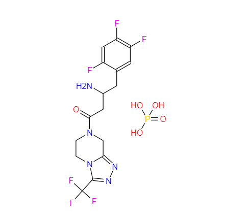  CAS： 654671-78-0，中文名称： 磷酸西他列汀 英文名称：Sitagliptinphosphate